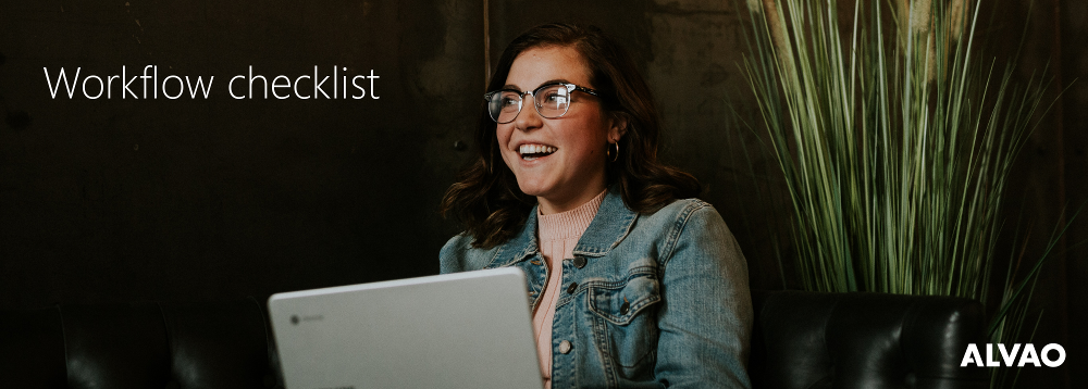Workflow checklist