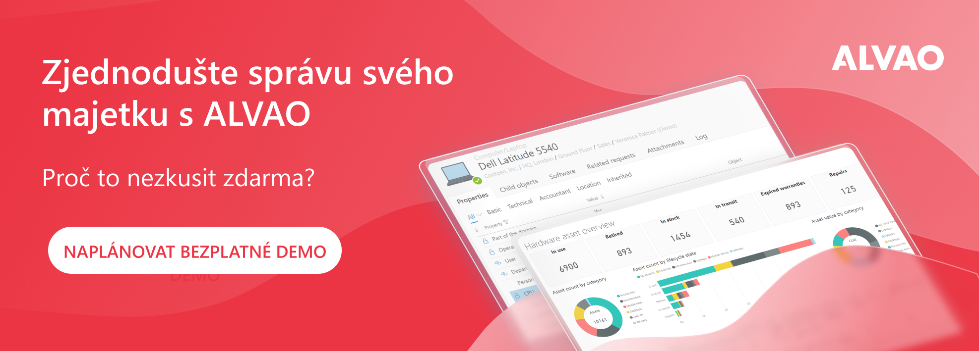spr&aacute;va majetku alvalo demo zdarma