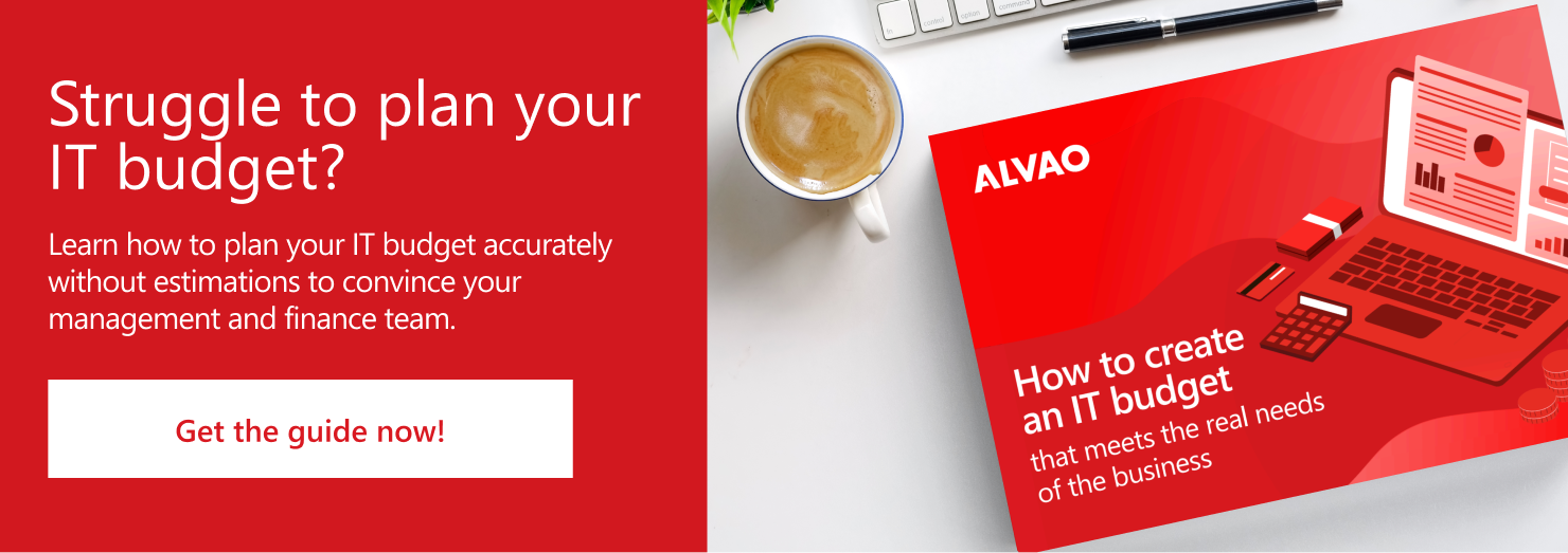 ALVAO Guide: How to create an IT budget