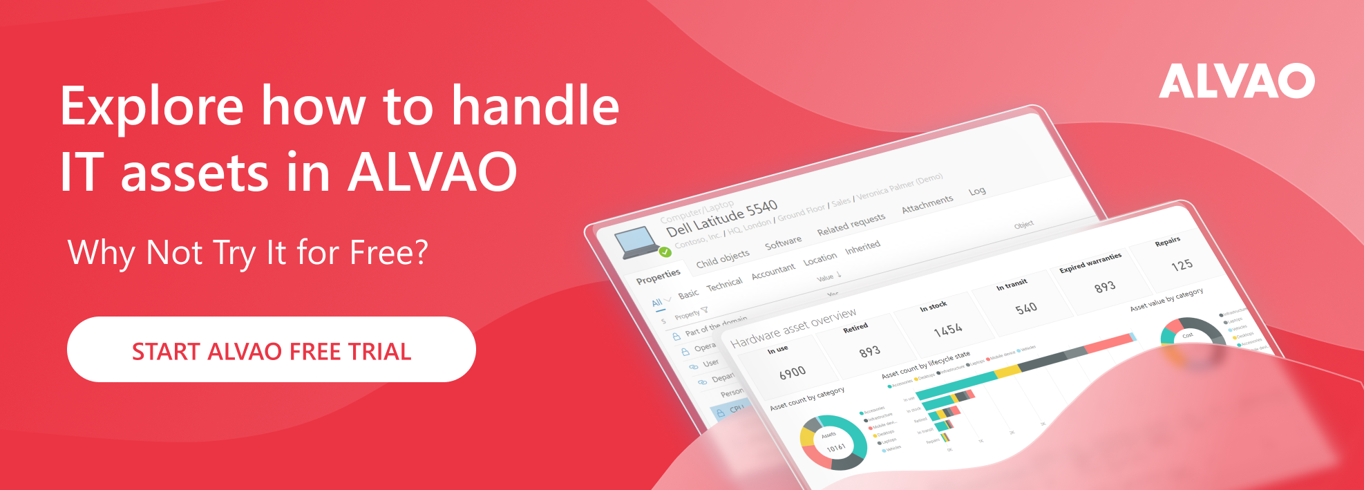 ALVAO IT Asset Management free trial