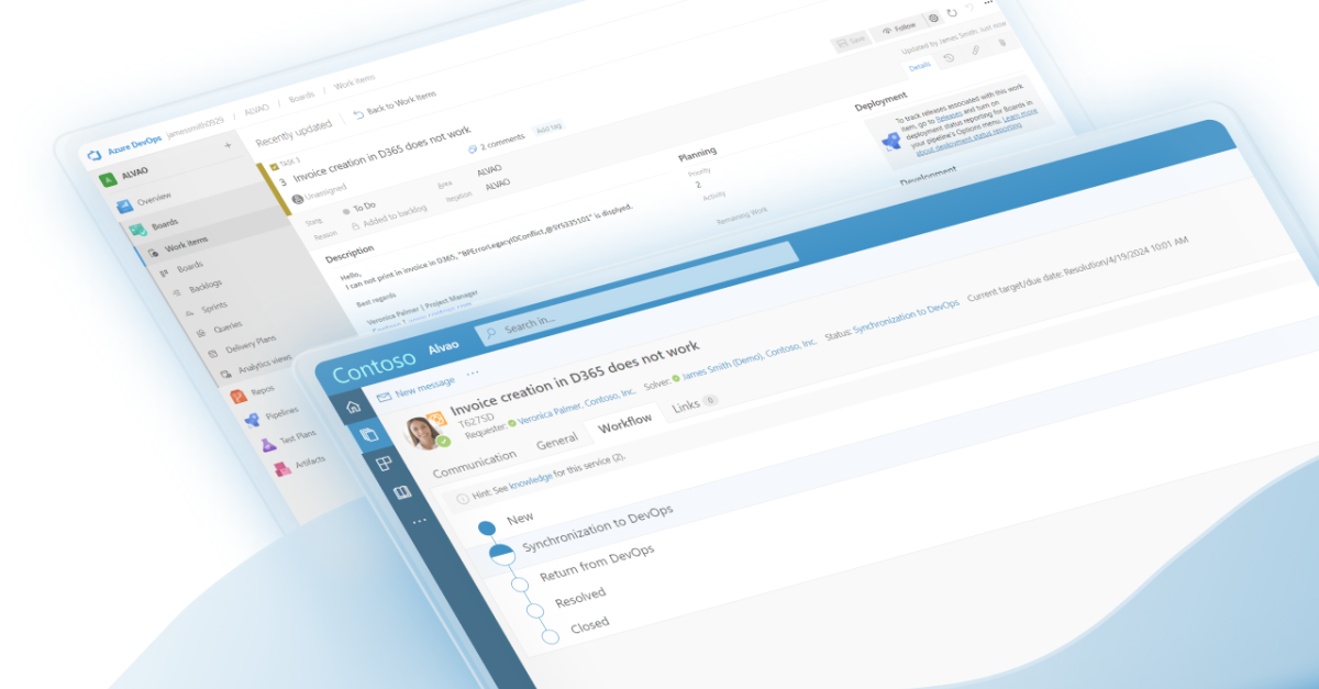 Azure DevOps and Service Desk Integration | ALVAO