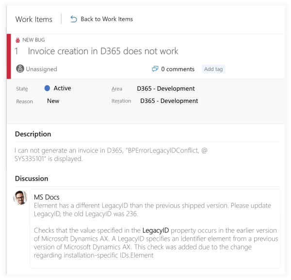 Workflows with Azure DevOps and ALVAO Service Desk